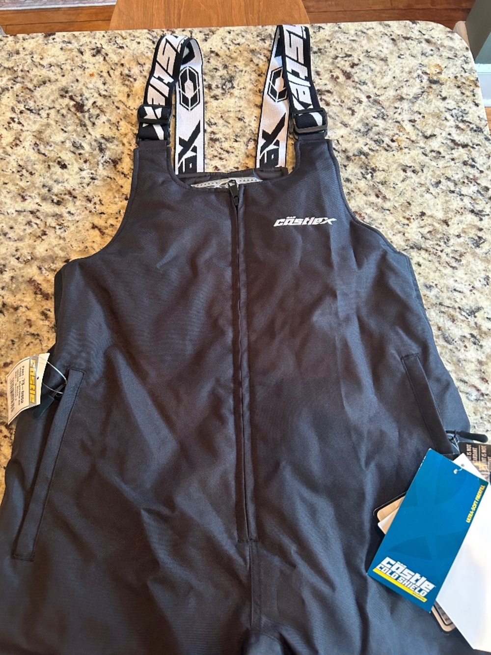 Castle X Women's Platform Bib, Black, Size Small, NEW with tags, snow pants/bibs